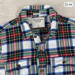 Abercrombie & Fitch Multicolor Plaid Shirt